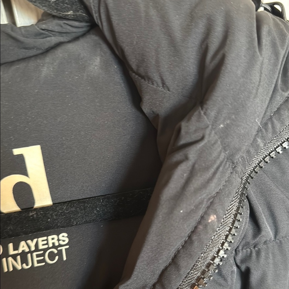 Add Down Black Quilted Jacket - Picture 7 of 7
